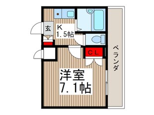 レジディア行徳の物件間取画像